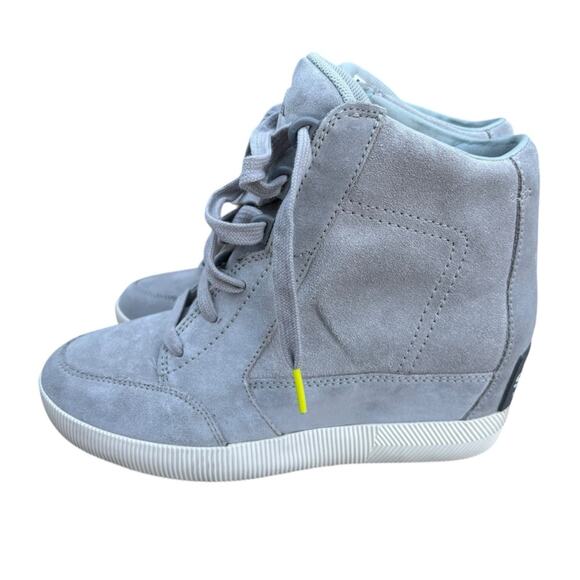 Sorel Women's Out N About Wedge - Dove/Quarry Size 7 - Picture 3 of 12